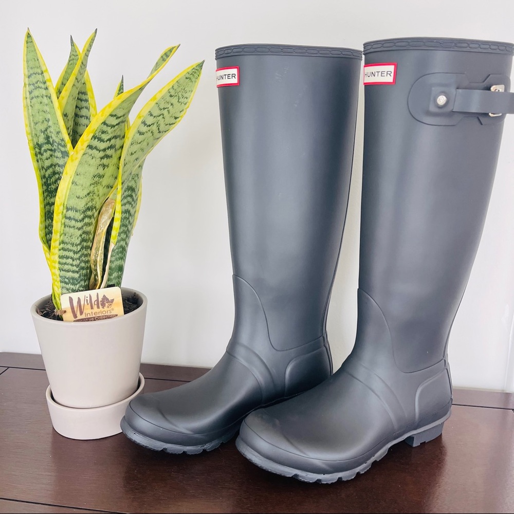 Hunter Original Tall Black Boots